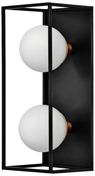 LEDVANCE DECOR Square 2XG9 IP44 350mm sort