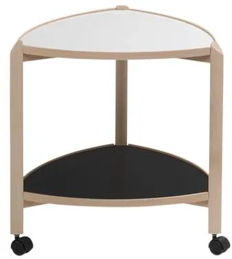 Thomsen Furniture Visit rullebord - bøg/melamin - bøg natur - 55x50x50 cm