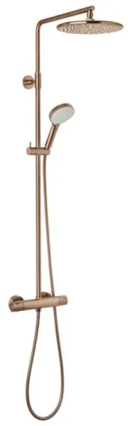 Damixa Silhouet brusesystem, børstet kobber PVD