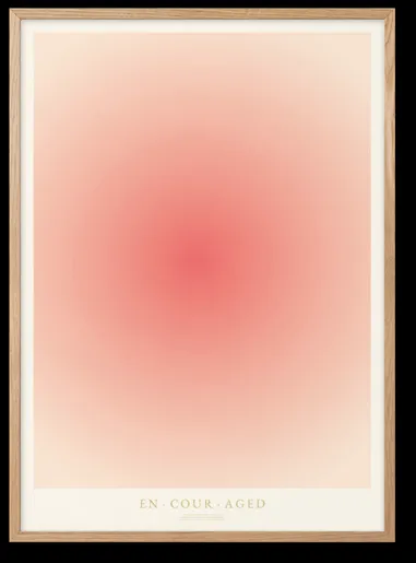 Peléton ENCOURAGED 50x70 Plakat